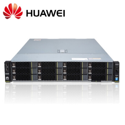 華為（HUAWEI）RH2288HV3服務器12盤(2*E5-2630V4 ,4*16GB ,SR430 1G，8*2TSATA,4*GE,2*460W電源,滑軌)