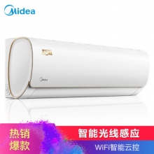 美的（Midea）大1匹 智弧 智能 靜音 光線(xiàn)感應(yīng) 定速冷暖壁掛式空調(diào) KFR-26GW/WDAD3