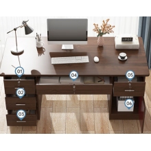  電腦桌臺(tái)式桌家用書桌簡(jiǎn)易單人桌臥室桌子