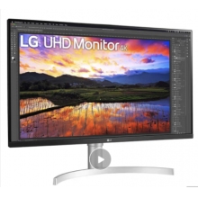 LG 31.5英寸 4K UHD HDR IPS屏 廣色域 FreeSync 內置音箱 升降底座 游戲 超高清顯示器 32UN650 -W