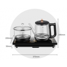 榮事達電熱水壺全自動上水壺套裝茶盤嵌入式茶臺煮茶器恒溫燒水器消毒燒水壺一體RS-GL08T1