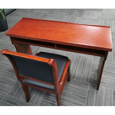 1.2貼木皮米會議桌長桌培訓桌