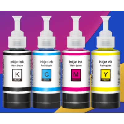 代用彩格T6721-T6724打印機(jī)墨水4色套裝適用愛普生L310 L313 L211 L360 L380 L455 L485 L565 L605打印機(jī)墨水